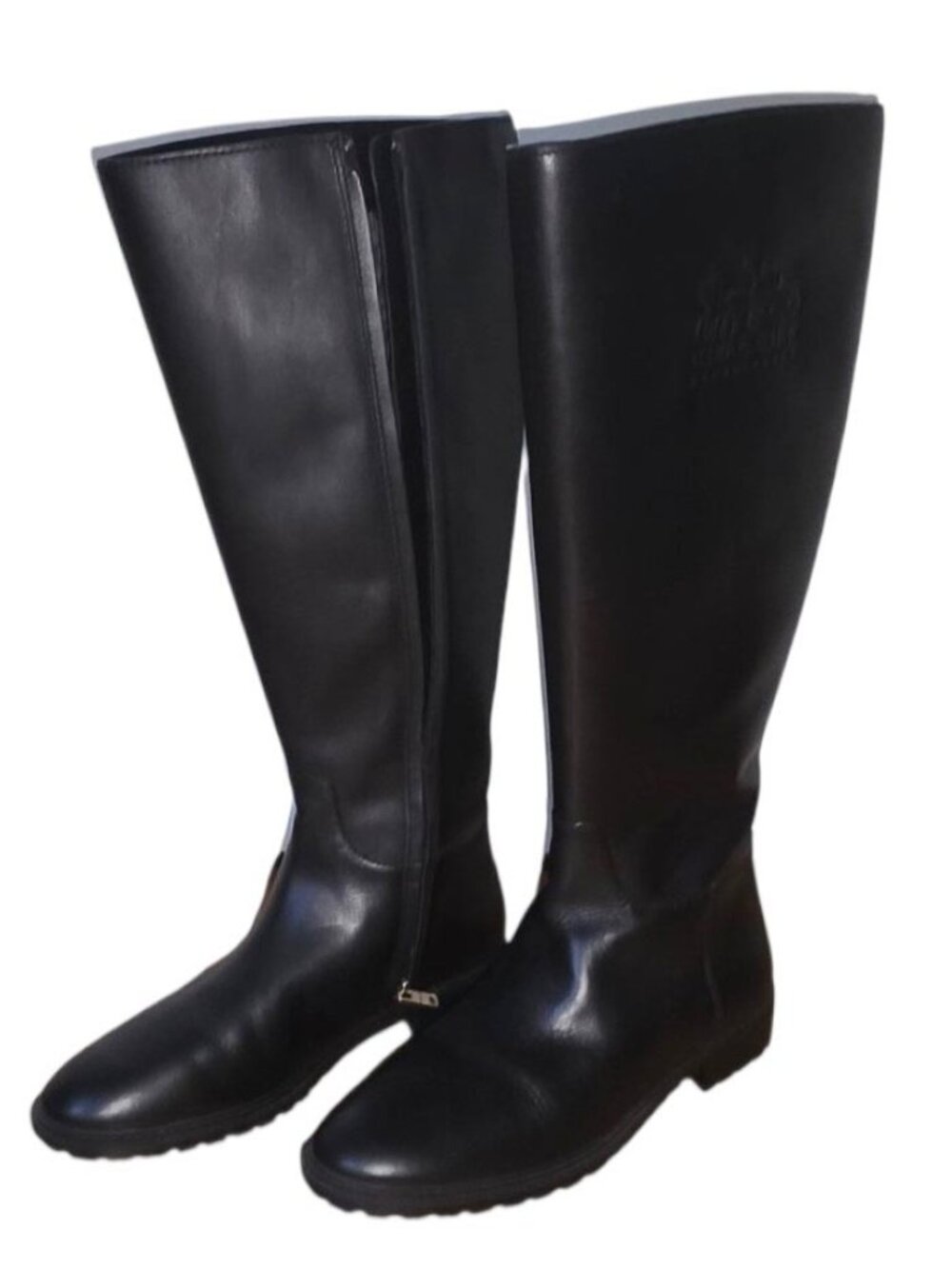 Coach Fynn Leather Boots Black - Picture 5 of 12